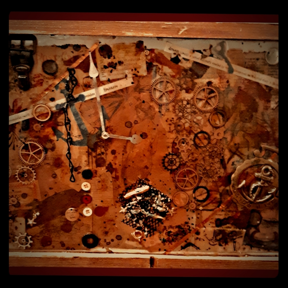 RESINED NAUTICAL STEAMPUNK WALL ART